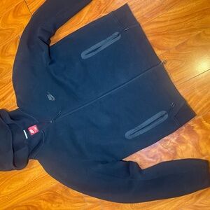 Nike Tech Black Zip-Up Hoodie